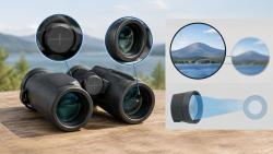 쌍안경 8×42는 8배 확대에 구경 42mm