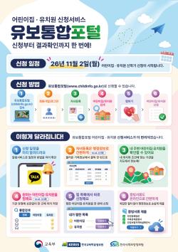 어린이집·유치원 신청 개편…28일 자녀등록·찜하기 선개통
