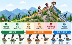 국립공원공단, 가을 단풍철 맞아 체력별 맞춤 탐방로 및 안전 산행법 안내