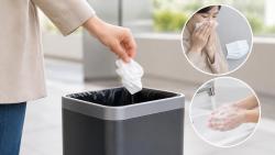 사용한 휴지, 주머니에 넣지 말고 바로 버리기