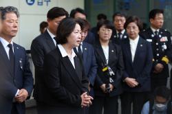 추미애 경기지사, ‘소방 재정 빨대’ 발언 공식 사과…“마음을 다해 사과드린다”