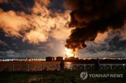 우크라, 트럼프 만류에도 푸틴 고향 인프라 역대급 공습