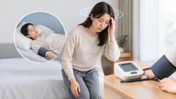 일어설 때 핑 돈다면…기립성 저혈압은 혈압 변화로 확인