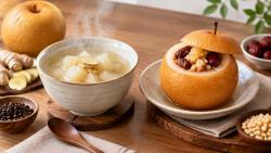 끓이는 배숙부터 통째로 찌는 배꿀찜까지
