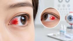 결막하출혈, 통증·시력 변화 동반 땐 안과 진료