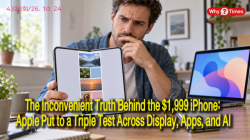 The Inconvenient Truth Behind the $1,999 iPhone: Apple Put to a Triple Test Across Display, Apps, and AI
