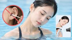 수영 후 귀에 물 들어가도 면봉·귀이개는 피해야