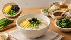 고명은 모양을 살리고 양념은 맛을 더한다